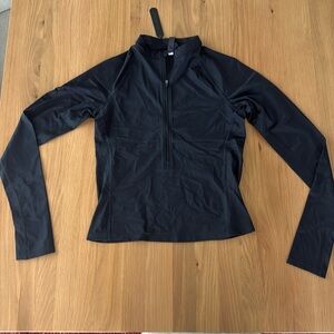 Nike x Skims long sleeve half zip black large tags on